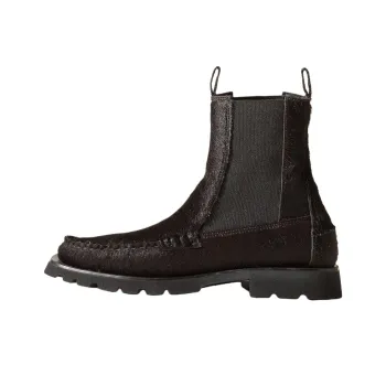 Hereu Alda Crew Chelsea Boots 3cm Men's Black
