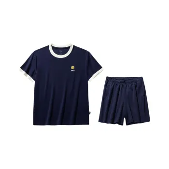 Anta x CHAOJIZHIWU,LIANMINGKUAN Life Collection Casual Suit Women's Active Sunflower/Maya Blue
