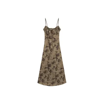 PAIN OR PLEASURE Summer Slip Dresses Women's Multicolor