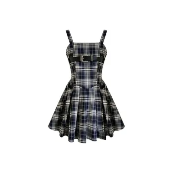 SECFLY OFFICIAL Slip Dress Women's Navy Blue