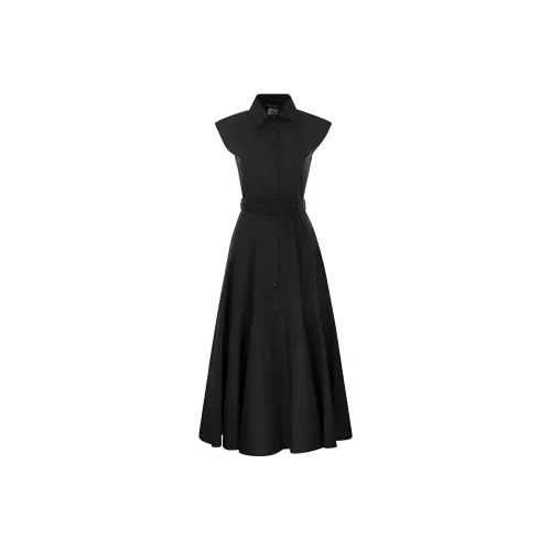 MaxMara Studio Sleeveless Dress Women's Black