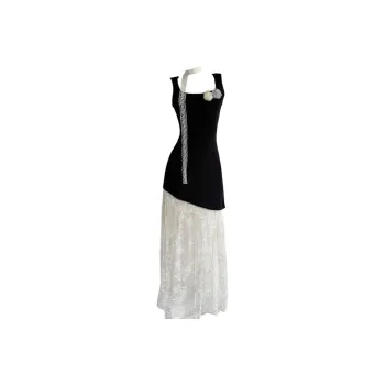 COVER TIME Slip Dresses Women's Black