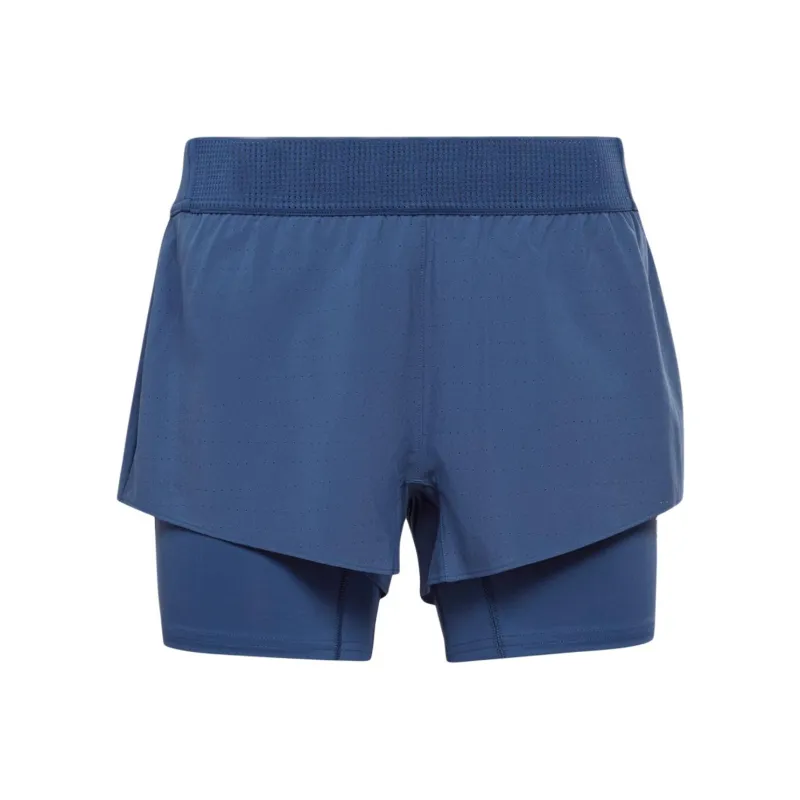 Reebok CYCLED Collection LES MILLS EPIC Sports Shorts Women's Blue-0