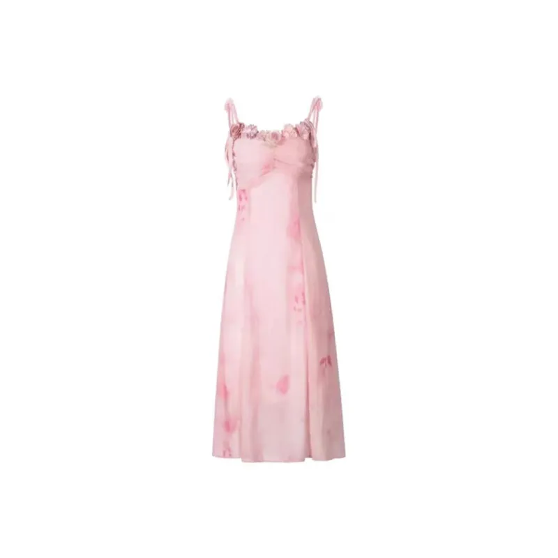 ABCMININ Slip Dress Women's Pink-0