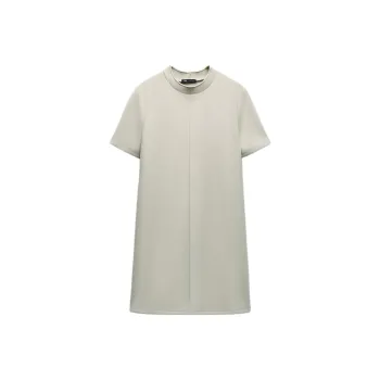 ZARA Short-Sleeved Dresses Women's Lake Green