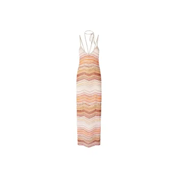 MISSONI Chevron woven Maxi Dress