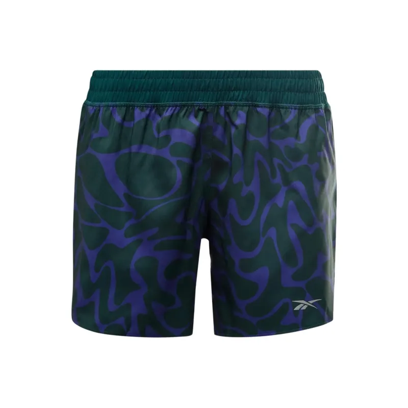 Reebok CYCLED Collection Running Short-AOP Sports Shorts Women's Forest Green-0