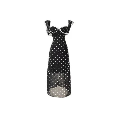 IQC Slip Dresses Women's Black