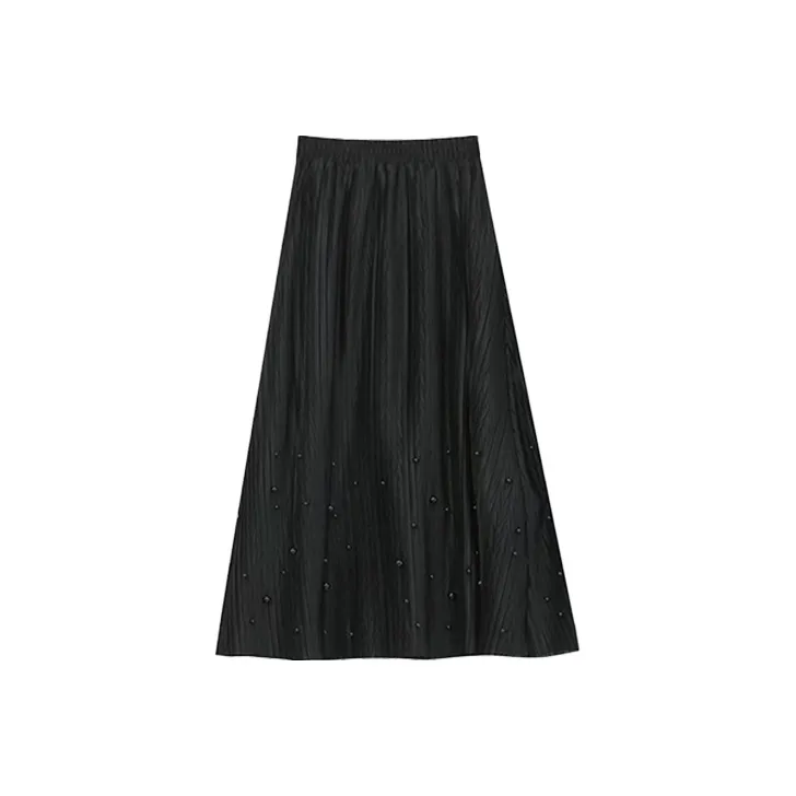 JINYE ORIENTAL Skirt Women's Black-0