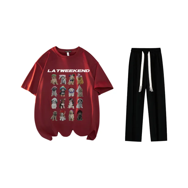 LA'T.WEEKEND Casual Sportswear Unisex-12