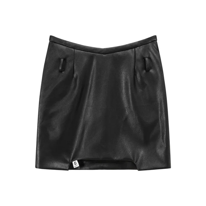 CHUU Casual Short Skirts Women's Black-0