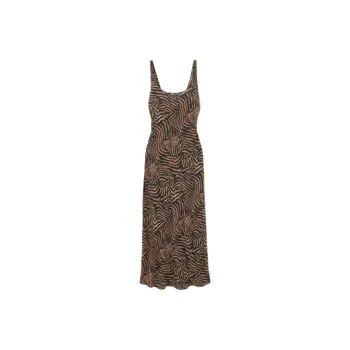 Rixo Sleeveless Dress Women's Brown
