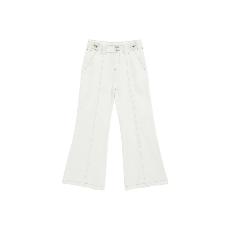 Bebe FW24 Jeans Women's Raw White-0