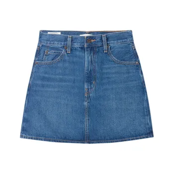 Levis Denim Short Skirts Women's Blue