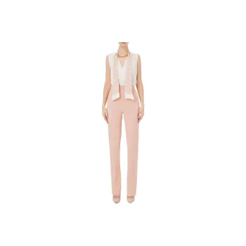 Elisabetta Franchi Casual Suits Women's Set White Pink