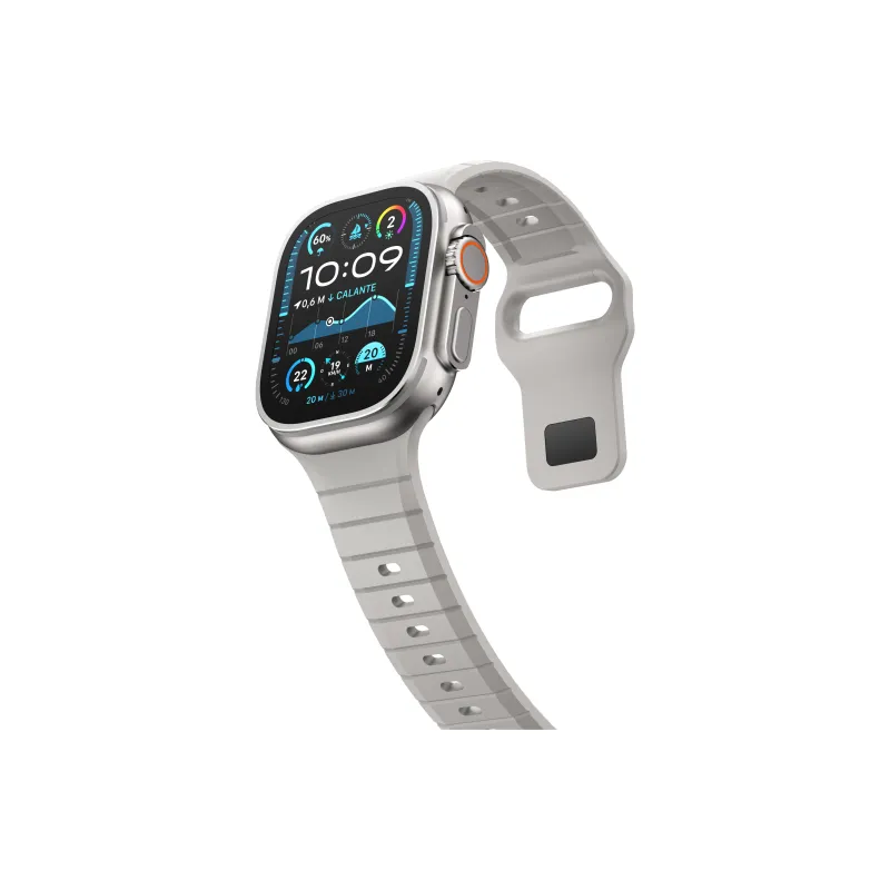 Watchbond Watch Band Apple Compatibility Fluoroelastomer Material-11
