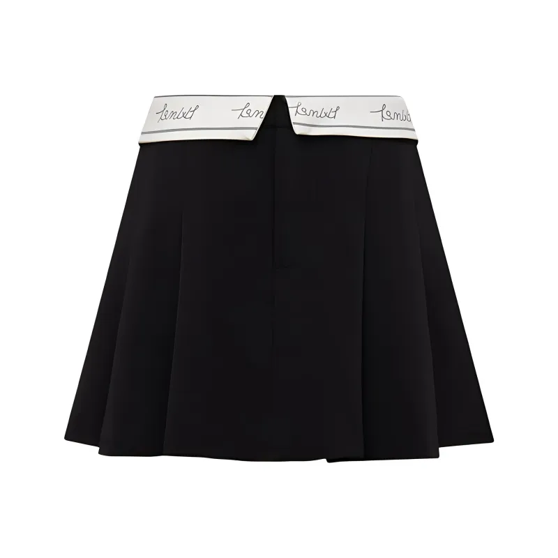 TSMLXLT Casual Long Skirts Women's Midnight Black-0