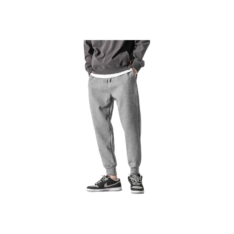 GTHOMME Knitted Fabric Casual Pants Unisex-4