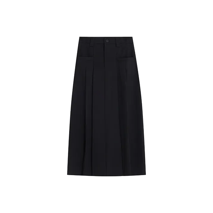 ZVJH Casual Long Skirts Women's-0