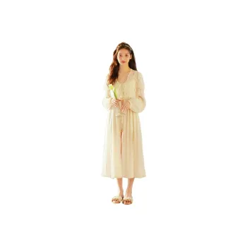 DEAR DEER PUFF Casual Suit Women's Beige