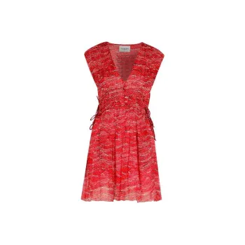 ISABEL MARANT ETOILE Anawa V Neck Mini Dress