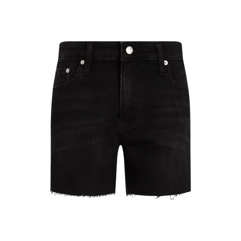 CALVIN KLEIN Denim Shorts Women's Denim Black-0