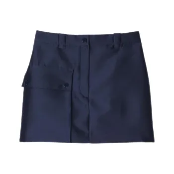 Sandro Satin finish Cargo Miniskirt