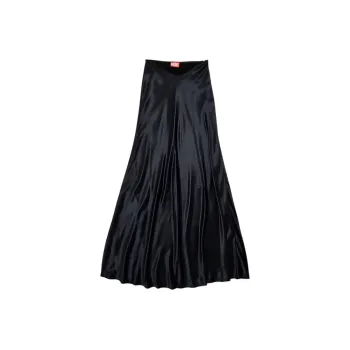 DIESEL O-Syren Satin Maxi Skirt