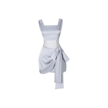 CZMO Slip Dresses Women's Silver