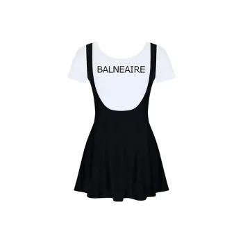 BALNEAIRE Little Black Dress Swim Dresses & Skirts Women's Black