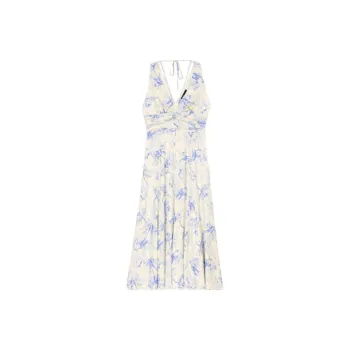 Maje Floral Midi Dress