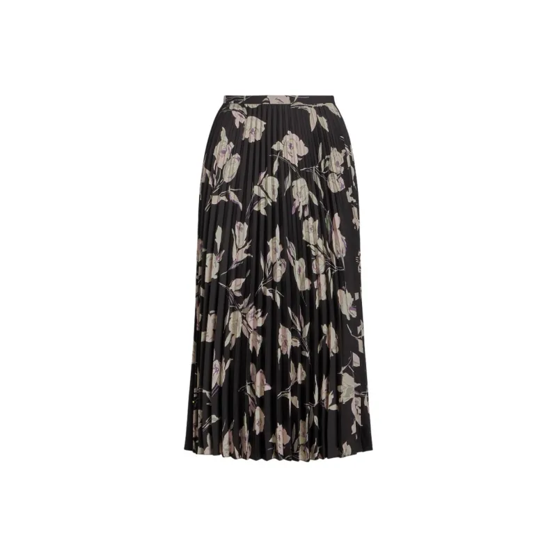 Polo Ralph Lauren SS24 Casual Long Skirt Women's Black-0