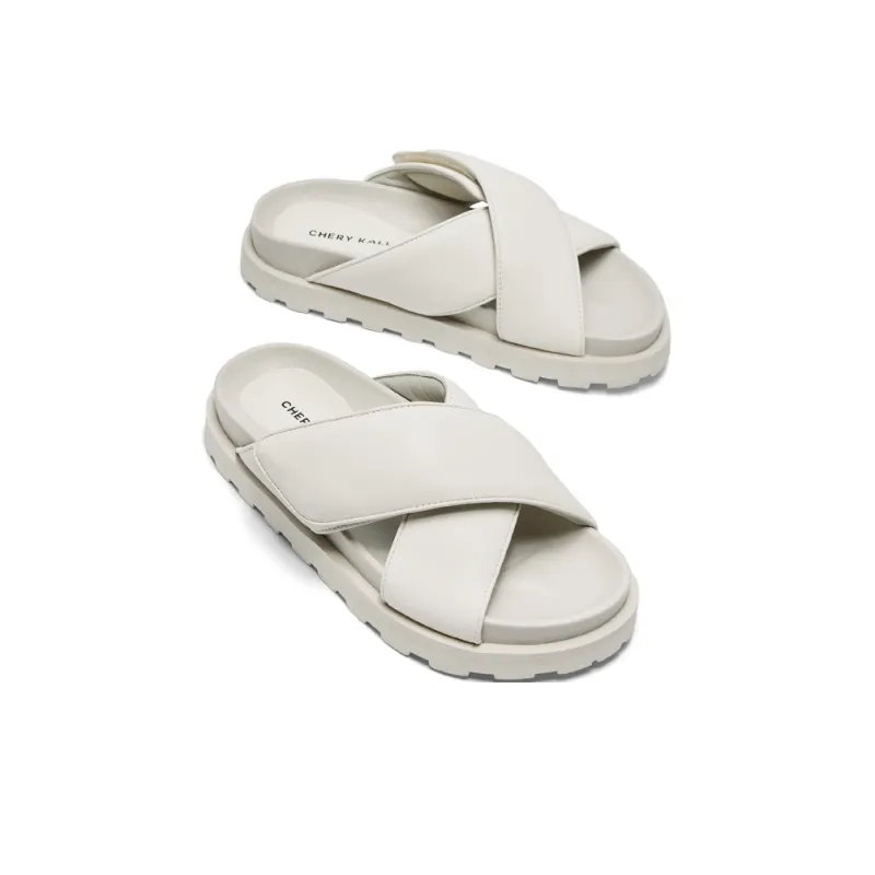 CHERYKALLY Slip Resistant Odor Resistant Abrasion Resistant Antibacterial Slide Slippers Women's-3