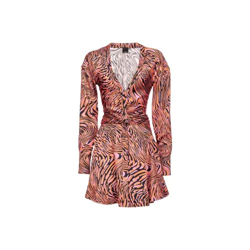 Selmark Swim Dresses & Skirts Womens Coffee Print