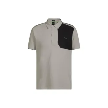 HUGO BOSS SS25 Polo Shirt Men's Khaki
