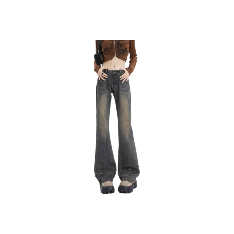 SONGS ALONG Jeans Women's Vintage Blue-0