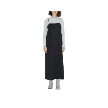 PUBLIC TOKYO FW24 Slip Dress Women's Black