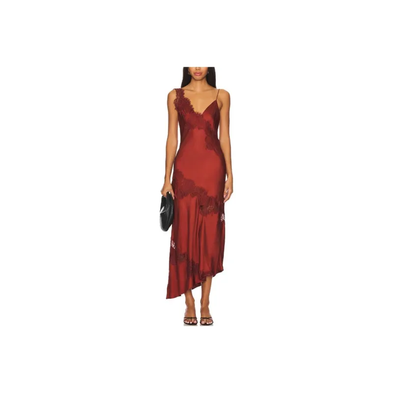A.L.C. Slip Dresses Women's Red-0