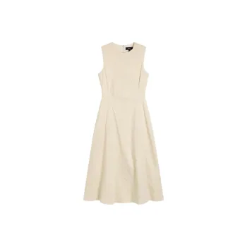 THEORY Sleeveless Dress Women's Light Linen