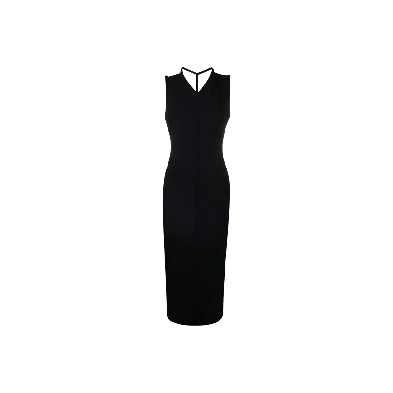 KHAITE Terri Open Back Maxi Dress-0