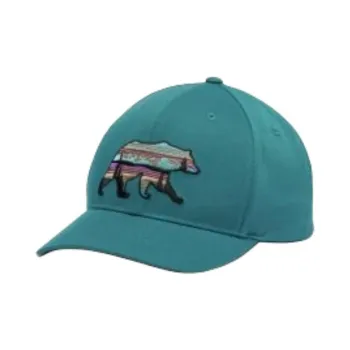 Columbia Recycled Polyester, Elastane, Polyester Baseball Caps Unisex Blue