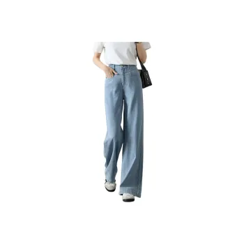 Mo Han Yi Mei Jeans Women's Light Blue