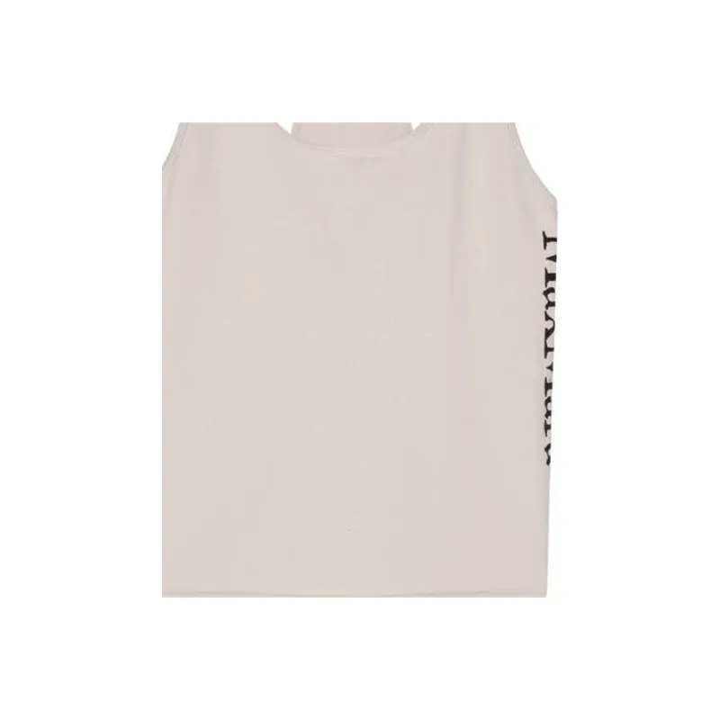 MaxMara Logo Detailed Sleeveless Top-3