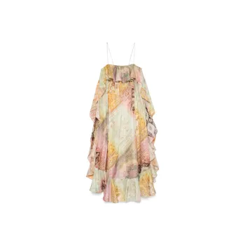 Zimmermann Tallow Maxi Dress