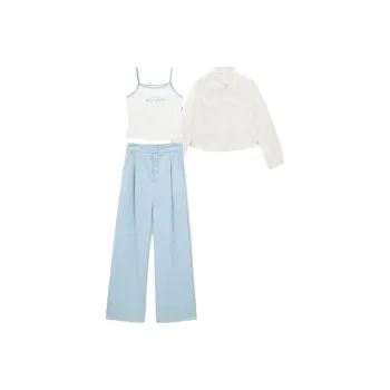 Love To Serve Casual Suit Women's White