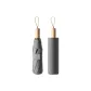 Trifold Double Bone Manual Patch Easy Folding Umbrella Business Gray