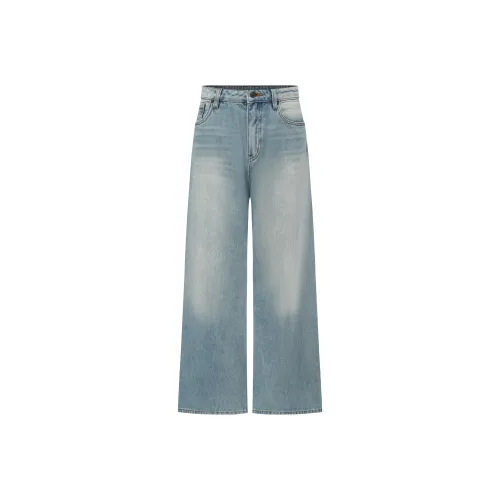AXYPAGES Jeans Women's Light Blue