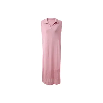 3COLOUR Sleeveless Dress Women's Rose Red