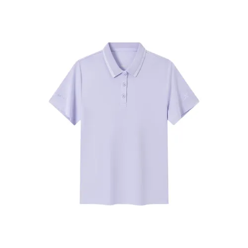 XTEP Polo Shirt Women's Light Cloud Purple