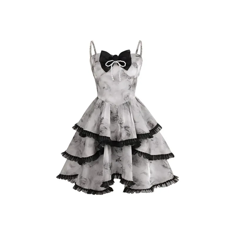 AFGGD Slip Dresses Women's Black-0